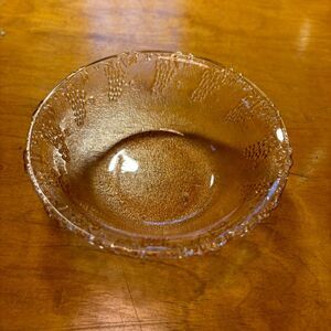Vintage Pink Depression Glass Bowl
